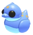 Neon Gecko Ducky